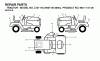 Jonsered LT2117 A (96011012600) - Lawn & Garden Tractor (2006-01) Ersatzteile DECALS