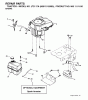 Jonsered LT2117 A (96011012600) - Lawn & Garden Tractor (2006-01) Listas de piezas de repuesto y dibujos ENGINE