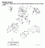 Jonsered LT2117 A (JNA17H42B, 954130086) - Lawn & Garden Tractor (2003-05) Listas de piezas de repuesto y dibujos ENGINE
