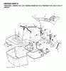 Jonsered LT2118 CMA (96061001101) - Lawn & Garden Tractor (2005-04) Listas de piezas de repuesto y dibujos BAGGER