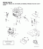 Jonsered LT2118 CMA (J2118CMAC, 954130217) - Lawn & Garden Tractor (2004-06) Ersatzteile ENGINE