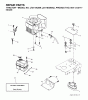 Jonsered LT2118 CMA (J2118CMAC, 954130217) - Lawn & Garden Tractor (2004-06) Listas de piezas de repuesto y dibujos ENGINE