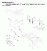 Jonsered ICT13 (JICT13C, 954130039) - Lawn & Garden Tractor (2000-04) Listas de piezas de repuesto y dibujos SEAT