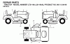 Jonsered LT2119 A (J2119AA, 954130090) - Lawn & Garden Tractor (2003-01) Listas de piezas de repuesto y dibujos DECALS
