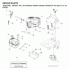 Jonsered LT2120 CMA2 (96061016000) - Lawn & Garden Tractor (2006-03) Listas de piezas de repuesto y dibujos ENGINE