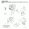 Jonsered LT2122 A (96011001101) - Lawn & Garden Tractor (2005-05) Listas de piezas de repuesto y dibujos ENGINE