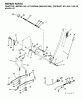 Jonsered LT2122 CMA (96061001200) - Lawn & Garden Tractor (2005-01) Ersatzteile MOWER LIFT / DECK LIFT