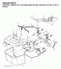 Jonsered LT2122 CMA (96061001202) - Lawn & Garden Tractor (2005-05) Listas de piezas de repuesto y dibujos BAGGER
