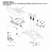 Jonsered LT2122 CMA (J2122CMAC, 954130218) - Lawn & Garden Tractor (2004-06) Listas de piezas de repuesto y dibujos SEAT