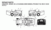 Jonsered LT2122 CMA2 (96061008600) - Lawn & Garden Tractor (2006-04) Ersatzteile DECALS