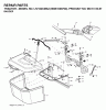 Jonsered LT2122 CMA2 (96061008700) - Lawn & Garden Tractor (2006-04) Listas de piezas de repuesto y dibujos BAGGER