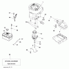Jonsered LT2213 A (96041015200) - Lawn & Garden Tractor (2010-01) Listas de piezas de repuesto y dibujos ENGINE