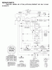 Jonsered ICT13A (JICTH13A, 954130040) - Lawn & Garden Tractor (2000-02) Ersatzteile SCHEMATIC