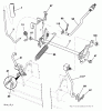 Jonsered LT2213 C (96051001802) - Lawn & Garden Tractor (2012-08) Listas de piezas de repuesto y dibujos MOWER LIFT / DECK LIFT