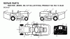 Jonsered ICT13A (JICTH13D, 954130040) - Lawn & Garden Tractor (2001-02) Spareparts DECALS