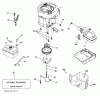 Jonsered LT2213 CA (96051001900) - Lawn & Garden Tractor (2010-11) Listas de piezas de repuesto y dibujos ENGINE