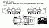 Jonsered ICT14 (JICT14A, 954130064) - Lawn & Garden Tractor (2002-02) Spareparts DECALS