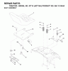 Jonsered ICT14 (JICT14A, 954130064) - Lawn & Garden Tractor (2002-02) Listas de piezas de repuesto y dibujos SEAT