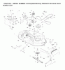 Jonsered LT2216 (96041003102) - Lawn & Garden Tractor (2007-02) Listas de piezas de repuesto y dibujos MOWER DECK / CUTTING DECK