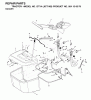 Jonsered ICT14 (JICT14B, 954130079) - Lawn & Garden Tractor (2002-02) Listas de piezas de repuesto y dibujos BAGGER