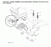 Jonsered LT2216 (96041004201) - Lawn & Garden Tractor (2007-04) Listas de piezas de repuesto y dibujos SEAT