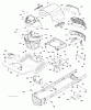 Jonsered LT2216 (96041010102) - Lawn & Garden Tractor (2010-03) Listas de piezas de repuesto y dibujos CHASSIS ENCLOSURES