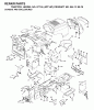 Jonsered ICT14 (JICT14C, 954130079) - Lawn & Garden Tractor (2002-06) Ersatzteile CHASSIS ENCLOSURES