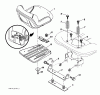 Jonsered LT2216 (96041010103) - Lawn & Garden Tractor (2010-10) Listas de piezas de repuesto y dibujos SEAT