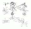 Jonsered LT2216 (96041010200) - Lawn & Garden Tractor (2009-01) Listas de piezas de repuesto y dibujos ENGINE