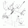 Jonsered LT2216 (96041010205) - Lawn & Garden Tractor (2011-07) Listas de piezas de repuesto y dibujos MOWER LIFT / DECK LIFT
