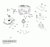 Jonsered LT2317 A2 (96041026000) - Lawn & Garden Tractor (2011-11) Listas de piezas de repuesto y dibujos ENGINE