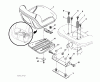 Jonsered LT2317 A2 (96041026100) - Lawn & Garden Tractor (2011-09) Listas de piezas de repuesto y dibujos SEAT