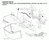 Jonsered LT2216 CM (96061019300) - Lawn & Garden Tractor (2007-02) Listas de piezas de repuesto y dibujos BAGGER