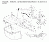 Jonsered LT2216 CM (96061019300) - Lawn & Garden Tractor (2008-07) Listas de piezas de repuesto y dibujos BAGGER