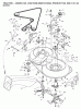 Jonsered LT2216 CM (96061019300) - Lawn & Garden Tractor (2008-07) Listas de piezas de repuesto y dibujos MOWER DECK / CUTTING DECK