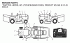 Jonsered LT2216 CM (96061019302) - Lawn & Garden Tractor (2007-11) Listas de piezas de repuesto y dibujos DECALS