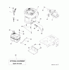 Jonsered LT2216 CM (96061019304) - Lawn & Garden Tractor (2008-01) Listas de piezas de repuesto y dibujos ENGINE