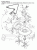 Jonsered LT2216 CM (96061019400) - Lawn & Garden Tractor (2007-02) Listas de piezas de repuesto y dibujos MOWER DECK / CUTTING DECK