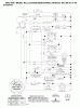 Jonsered LT2216 CM (96061019401) - Lawn & Garden Tractor (2007-04) Ersatzteile SCHEMATIC