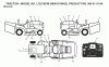 Jonsered LT2216 CM (96061019402) - Lawn & Garden Tractor (2007-05) Ersatzteile DECALS