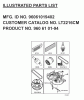 Jonsered LT2216 CM (96061019402) - Lawn & Garden Tractor (2007-05) Listas de piezas de repuesto y dibujos FREQUENTLY USED PARTS