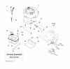 Jonsered LT2216 CM (96061023600) - Lawn & Garden Tractor (2009-01) Listas de piezas de repuesto y dibujos ENGINE