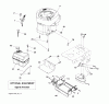 Jonsered LT2216 CM (96061027101) - Lawn & Garden Tractor (2010-03) Listas de piezas de repuesto y dibujos ENGINE