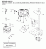 Jonsered LT2216 CMA2 (960610203, 96061020302) - Lawn & Garden Tractor (2008-01) Listas de piezas de repuesto y dibujos ENGINE