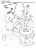 Jonsered LT2216 CMA2 (96061020301) - Lawn & Garden Tractor (2007-05) Listas de piezas de repuesto y dibujos MOWER DECK / CUTTING DECK