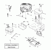 Jonsered LT2216 CMA2 (96061028300) - Lawn & Garden Tractor (2010-01) Listas de piezas de repuesto y dibujos ENGINE