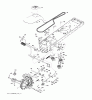 Jonsered LT2217 A (96041003300) - Lawn & Garden Tractor (2007-02) Listas de piezas de repuesto y dibujos DRIVE