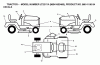 Jonsered LT2217 A (96041003400) - Lawn & Garden Tractor (2007-04) Listas de piezas de repuesto y dibujos DECALS