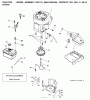 Jonsered LT2217 A (96041003400) - Lawn & Garden Tractor (2007-04) Listas de piezas de repuesto y dibujos ENGINE