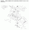 Jonsered LT2217 A (96041003400) - Lawn & Garden Tractor (2007-04) Listas de piezas de repuesto y dibujos MOWER DECK / CUTTING DECK